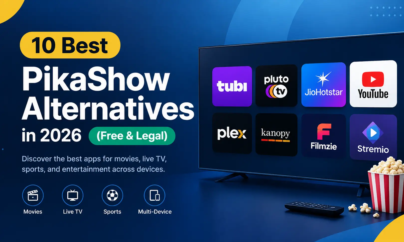 Best PikaShow Alternatives